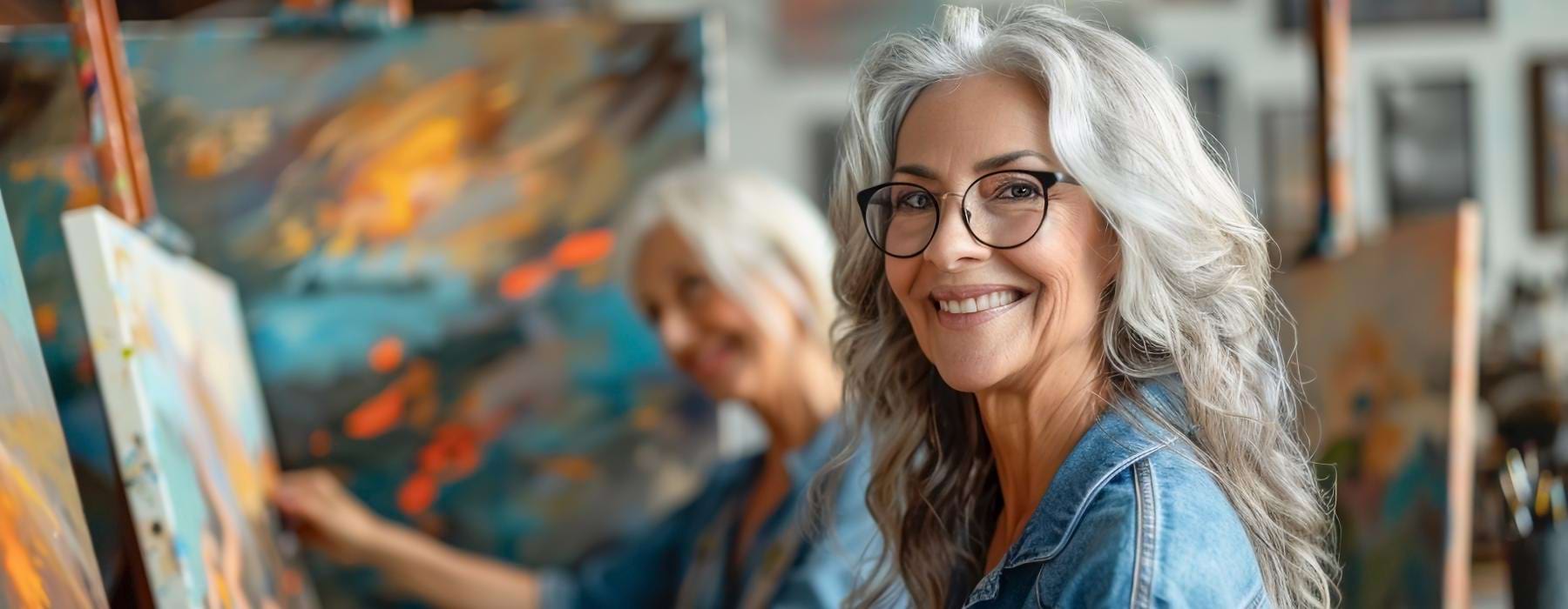 a woman smiling at the camera